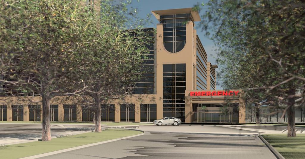 Rendering of New Emergency Department at McLeod Health