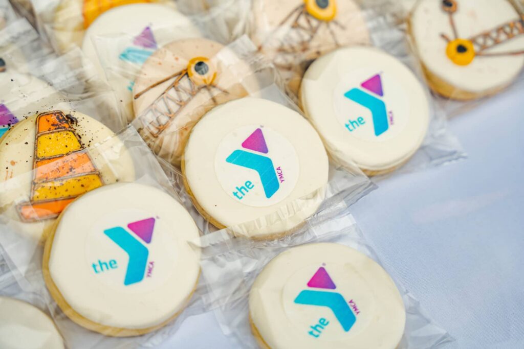 Cookies served at the Foothills Area YMCA Groundbreaking